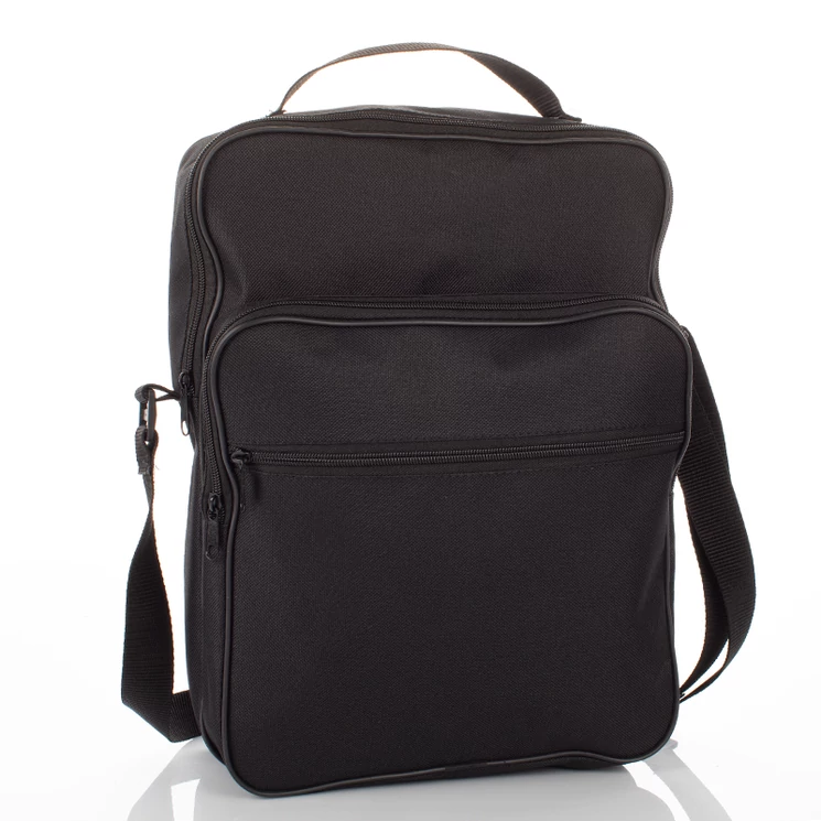 Fekete férfi vászon válltáska