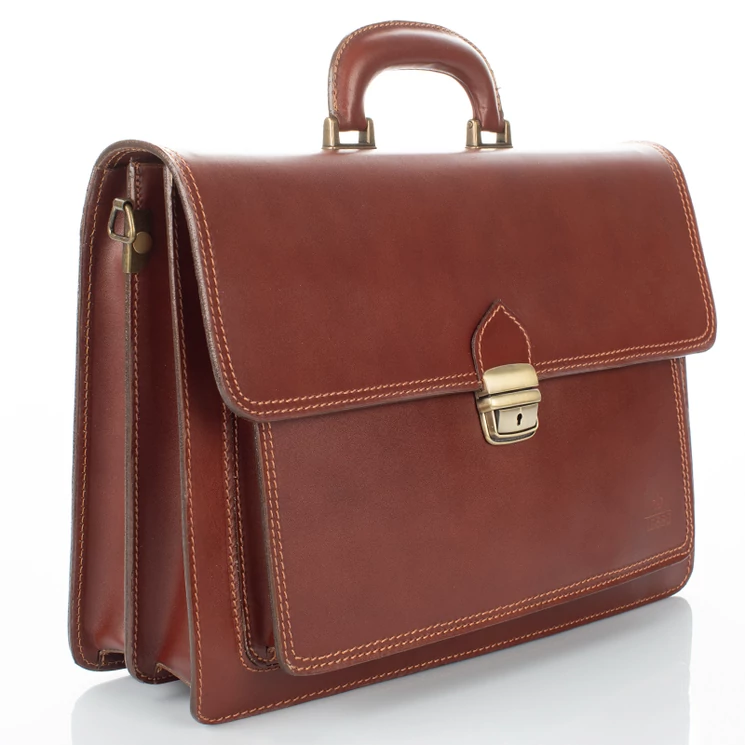 TASSO Valódi bőr aktatáska 2 részes