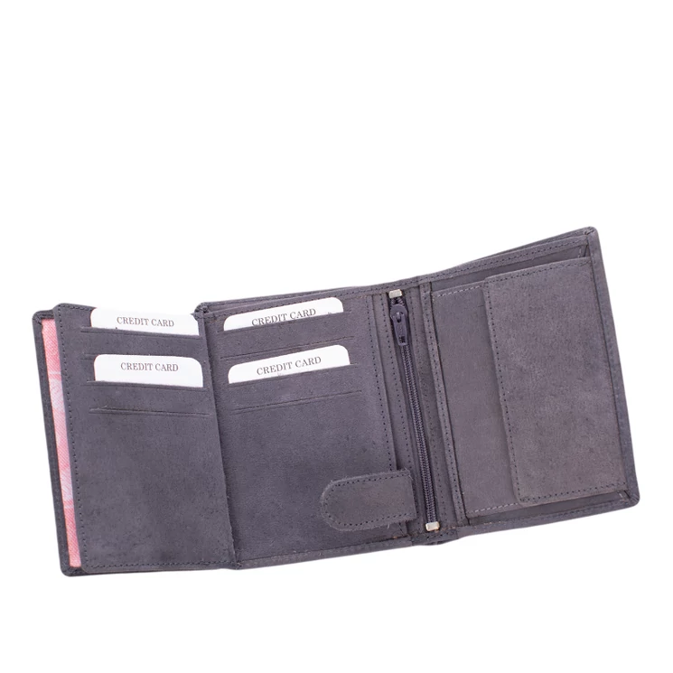 Vadász bőr pénztárca szarvas mintával díszdobozban 5700H-deer