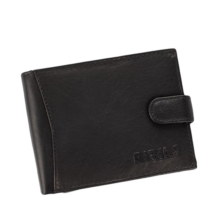 Férfi bőr pénztárca fekete színben 46015