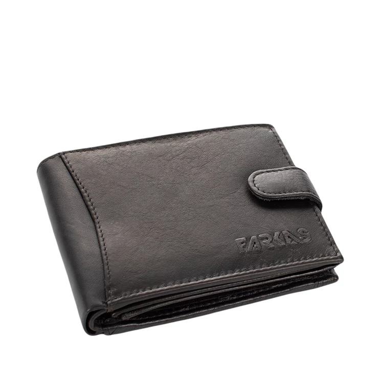 Férfi bőr pénztárca fekete színben 46015