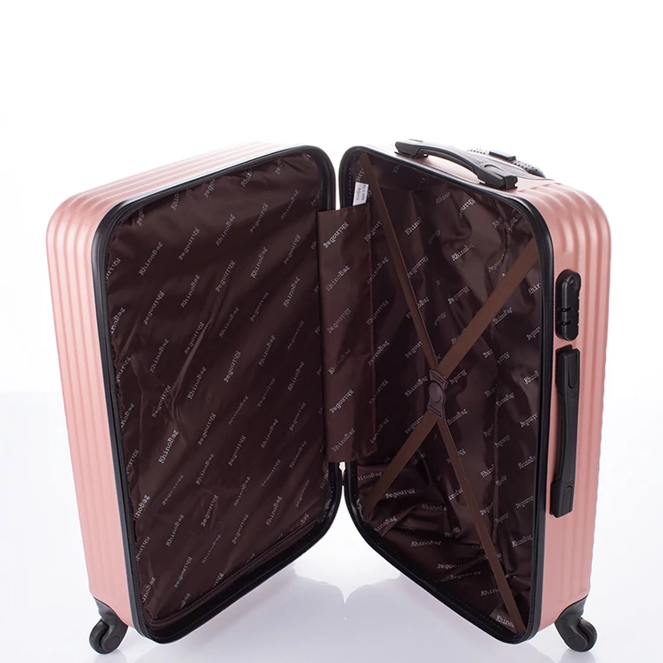 Rhino 3 db-os bőrönd szett Pezsgő színben