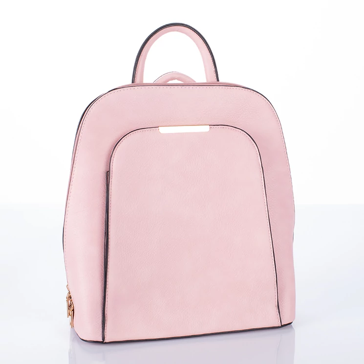 Női hátizsák tablet tartóval púder színben 15629 Powder