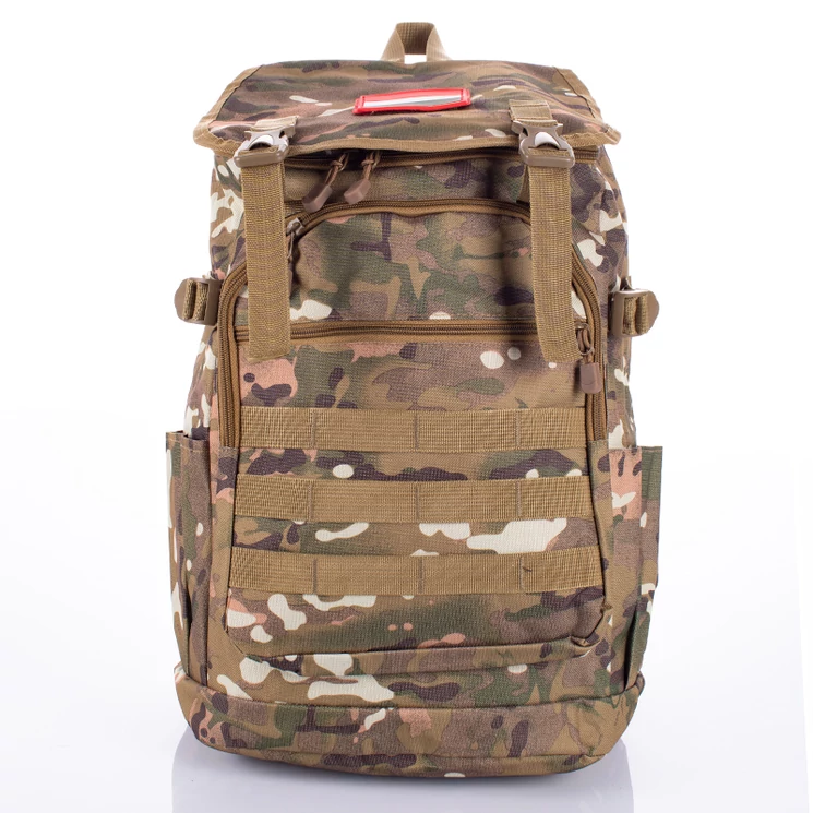 Terepszínű túrahátizsák camo barna