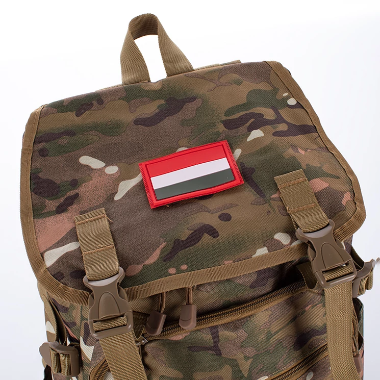 Terepszínű túrahátizsák camo barna