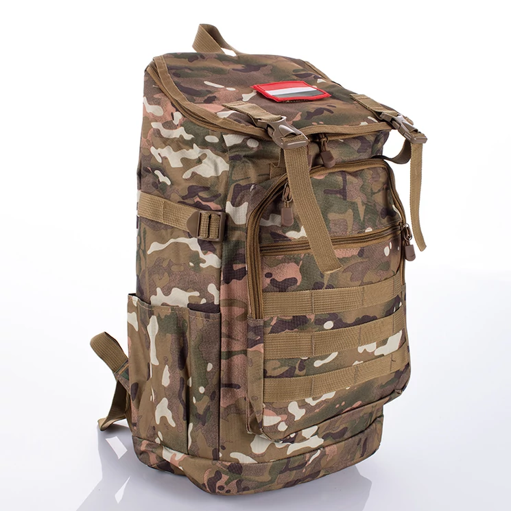 Terepszínű túrahátizsák camo barna