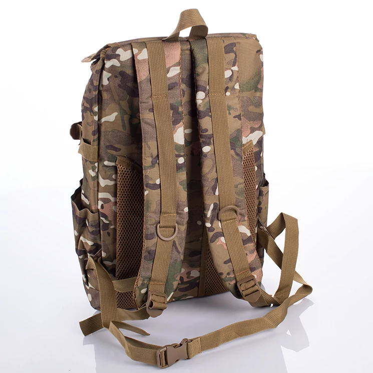 Terepszínű túrahátizsák camo barna