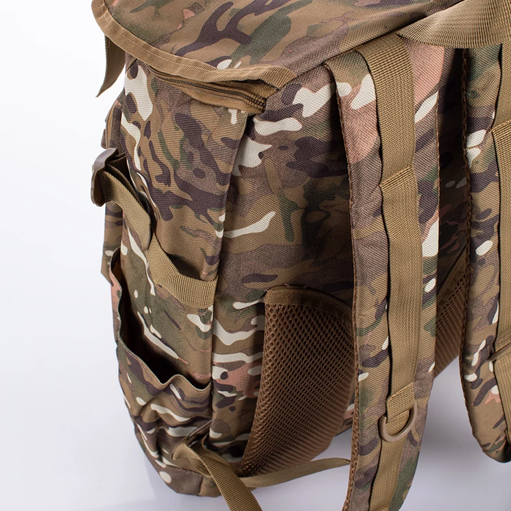 Terepszínű túrahátizsák camo barna