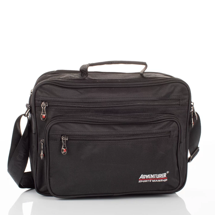 AdventureR Férfi válltáska Fekete színben 