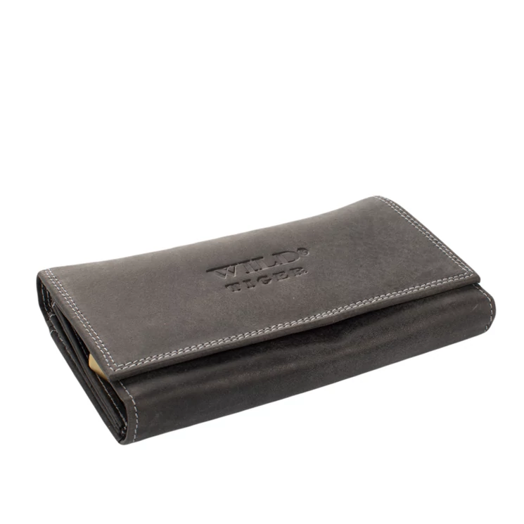 WILD Valódi bőr brifkó pénztárca