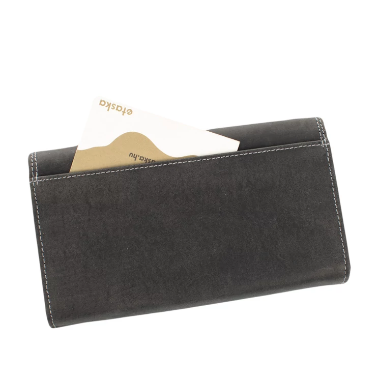 WILD Valódi bőr brifkó pénztárca