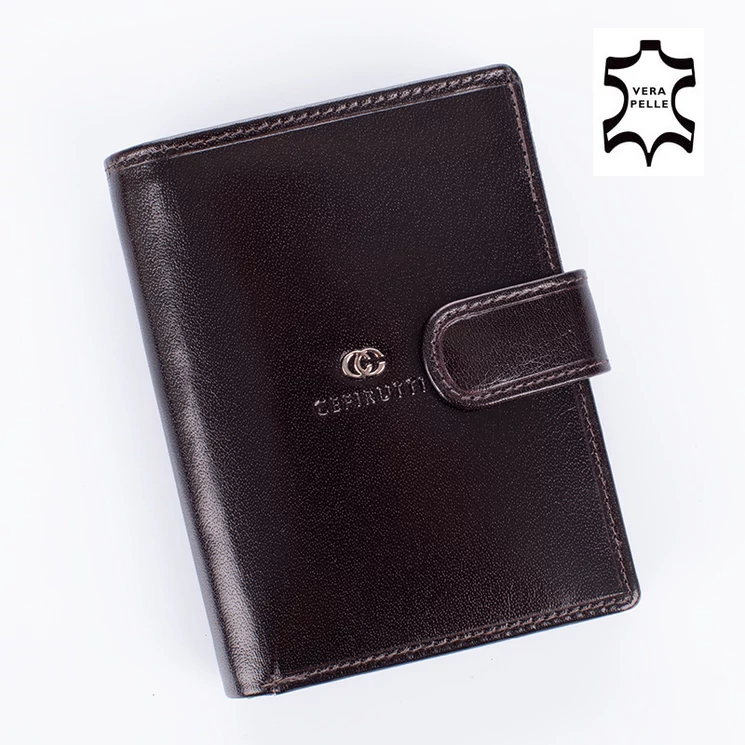 Cefirutti Valódi bőr Férfi Irattárca RFID rendszerrel