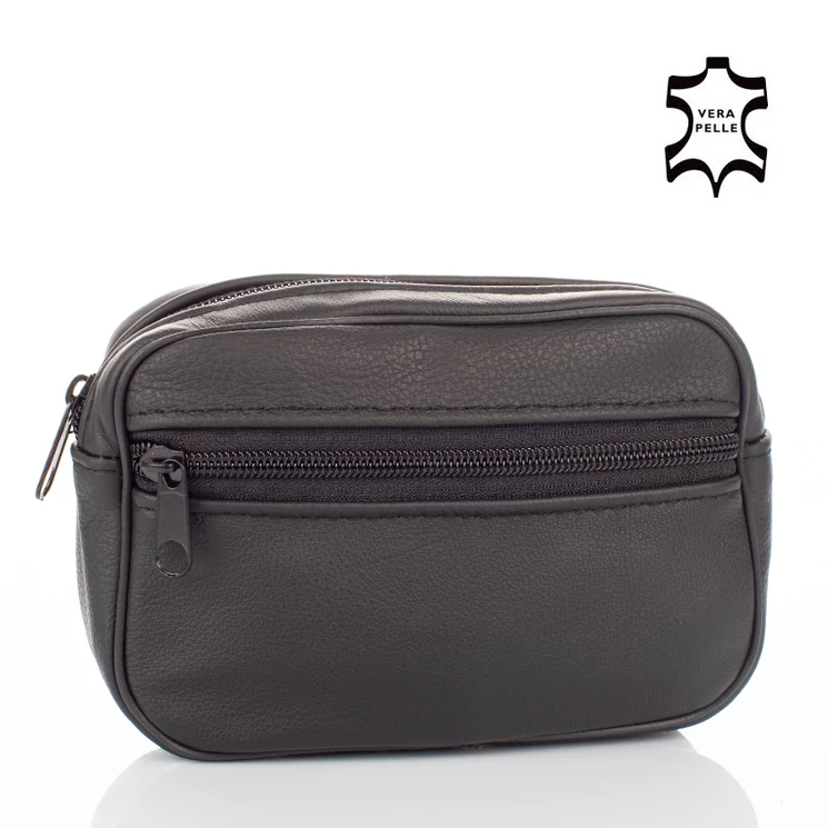 Valódi bőr  övre fűzhető táska