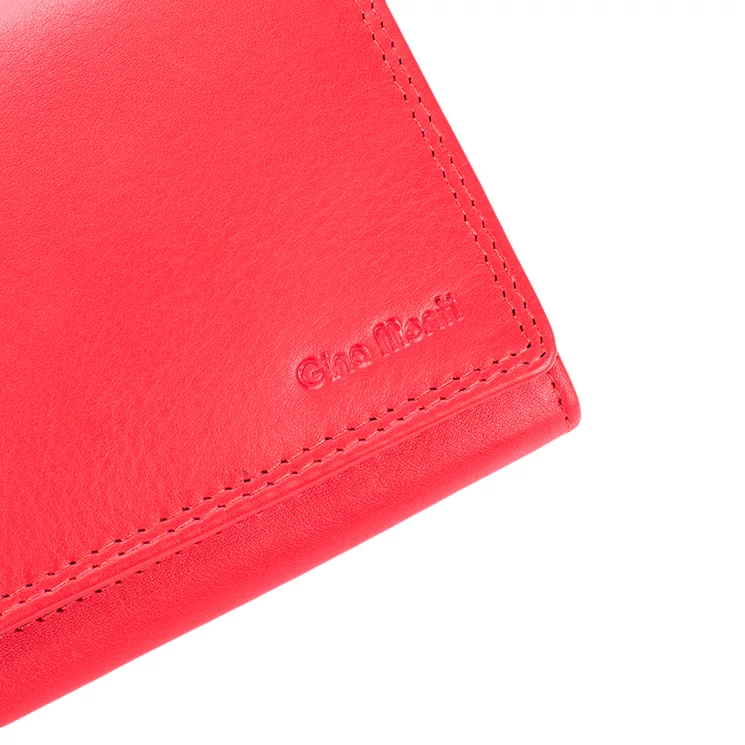 Gina Monti Női bőr pénztárca piros színben