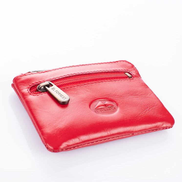 EL FORREST Bőr Kulcstartó piros színben