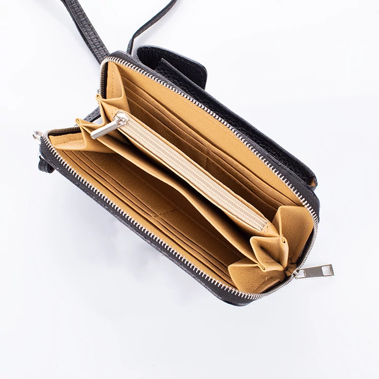 Valódi bőr telefontartó és pénztárca egyben