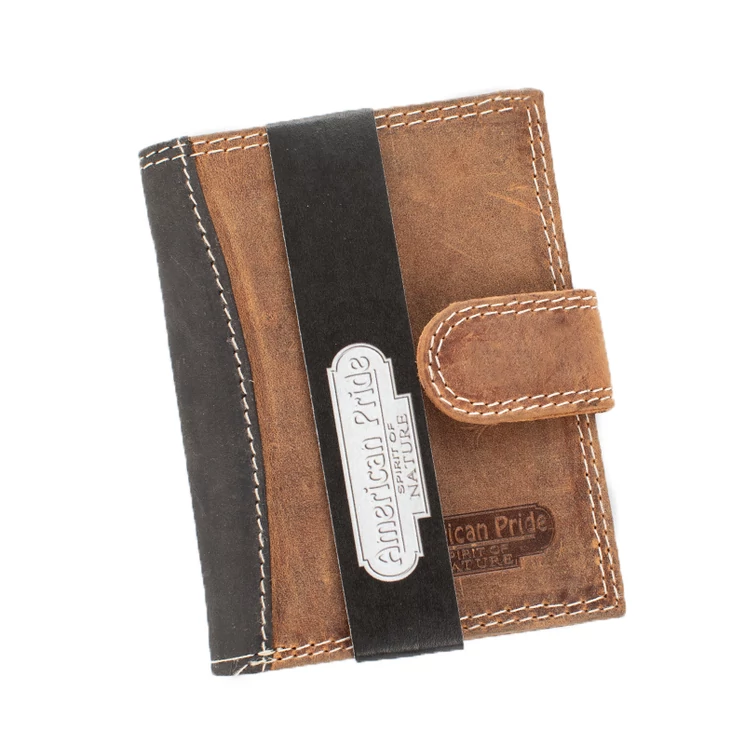 Valódi bőr kártyatartó Barna 712038