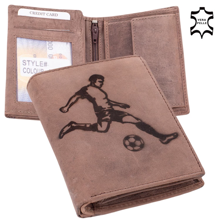Focis bőr pénztárca díszdobozban 5700H-football