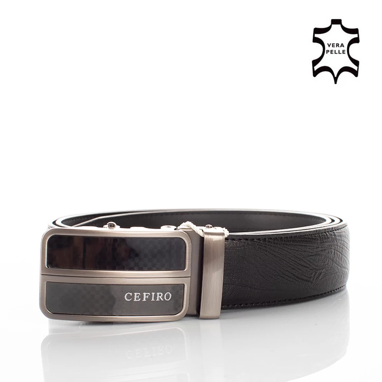 Automata férfi öv fekete színben 120 cm 