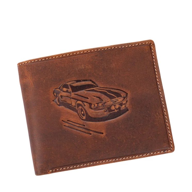 Giulio Autós pénztárca bőr díszdobozban RFID rendszerrel