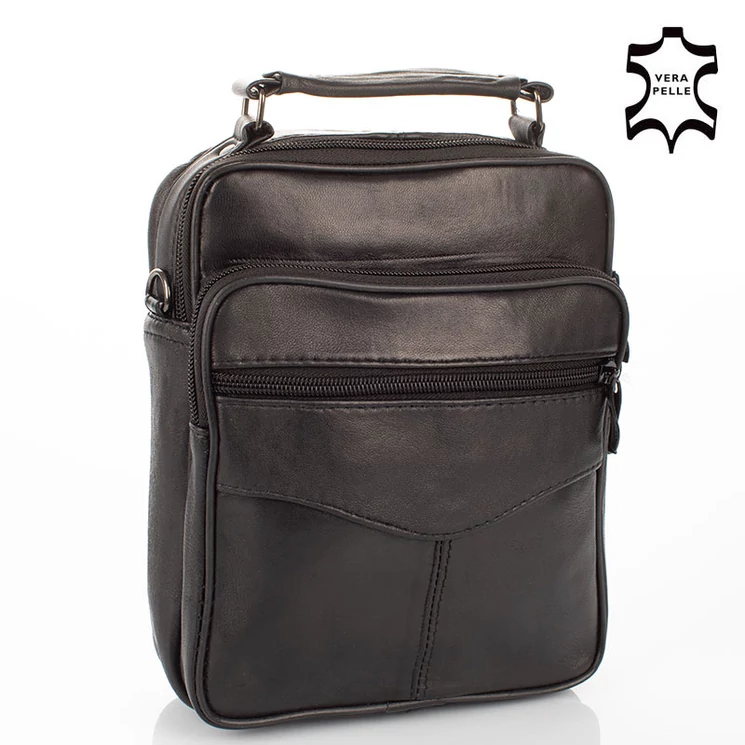 Valódi bőr férfi oldaltáska