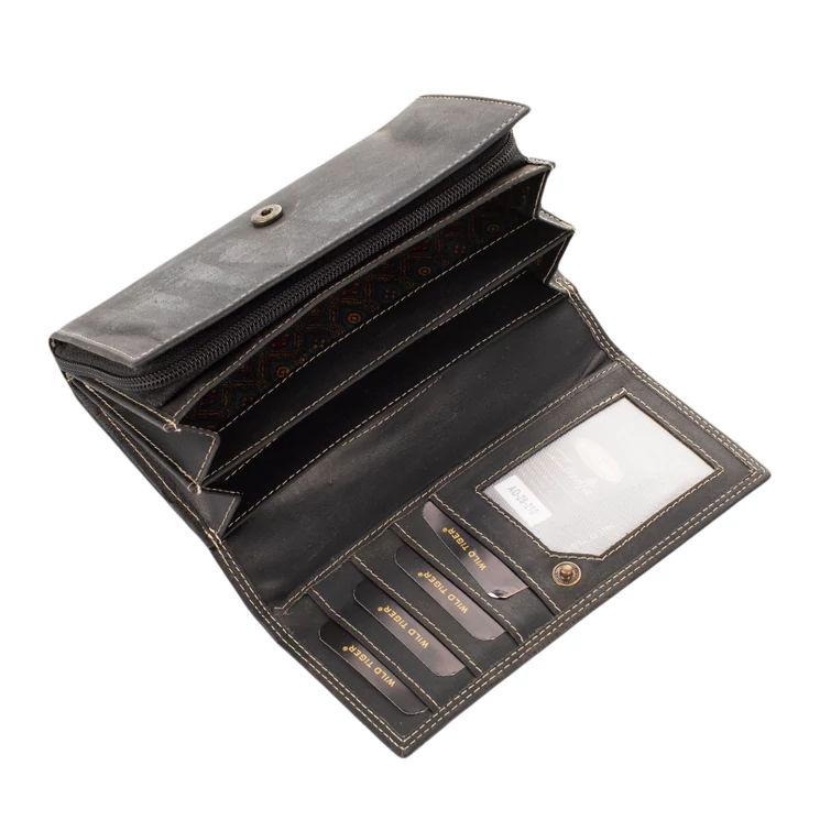 WILD Valódi bőr brifkó férfi pénztárca