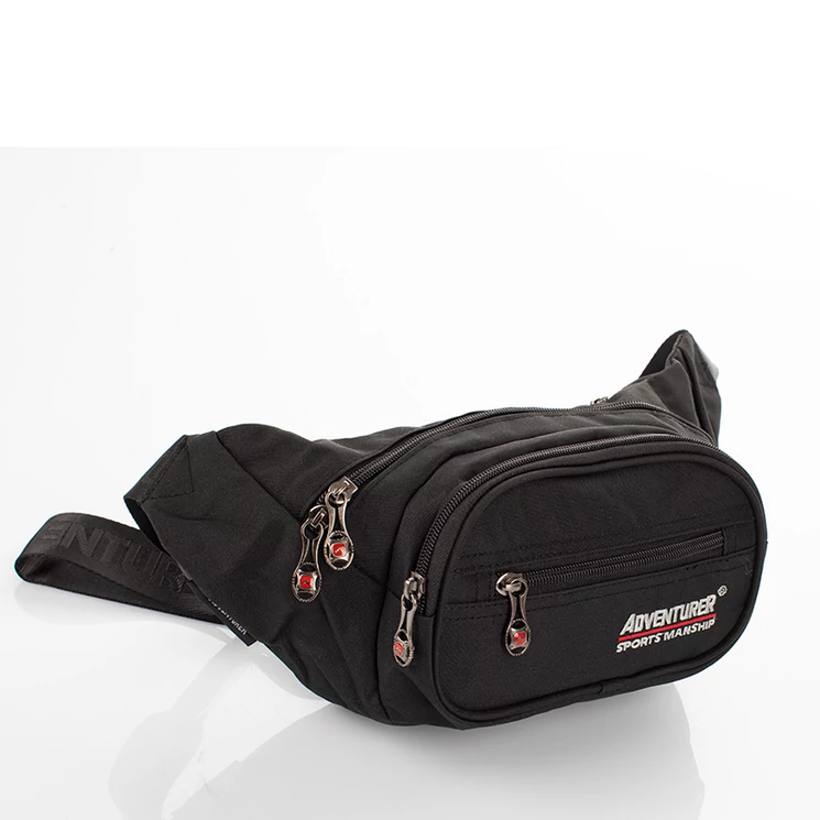 AdventureR nagyméretű 4 zsebes övtáska kék színben AT5297