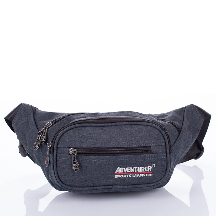 AdventureR nagyméretű 4 zsebes övtáska kék színben AT5297
