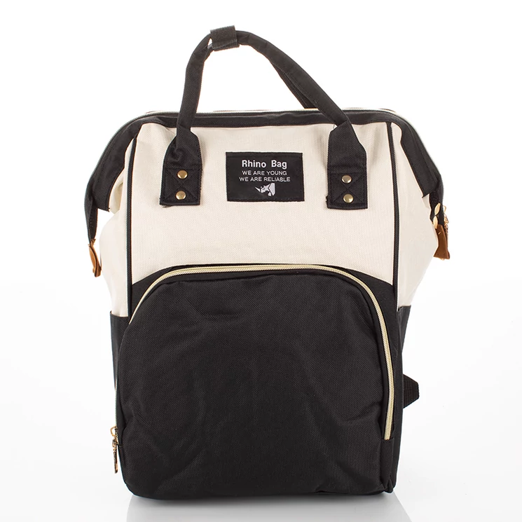 RYANAIR WIZZAIR KÉZIPOGGYÁSZ MÉRETŰ  HÁTIZSÁK 39 x 25 x 16 cm fekete-bézs színben