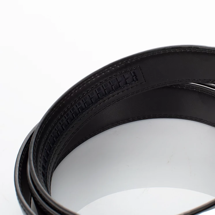 Ramsey London automata Férfi bőr öv fekete színben RL31 Black 130cm