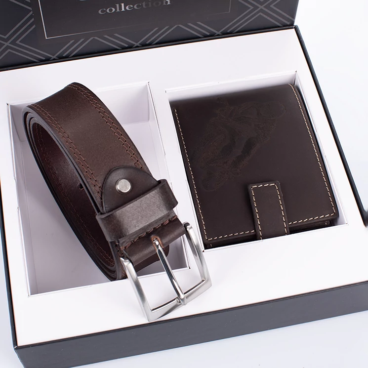 GIULIO motoros pénztárca és öv ajándékcsomag