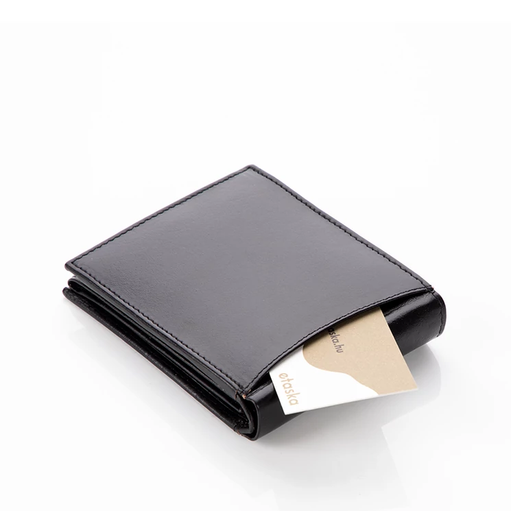 GIULIO valódi bőr férfi pénztárca díszdobozban RFID rendszerrel ( 8 kártyatartó )+