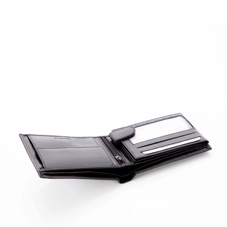 GIULIO valódi bőr férfi pénztárca díszdobozban RFID rendszerrel ( 8 kártyatartó )+