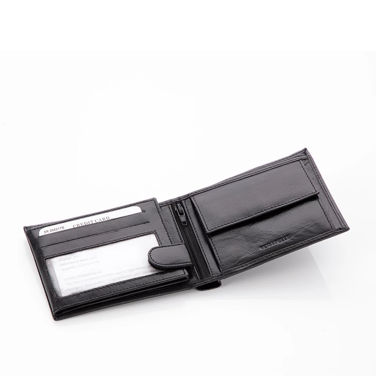 GIULIO valódi bőr férfi pénztárca díszdobozban RFID rendszerrel ( 8 kártyatartó )+