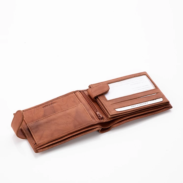 Autós bőr férfi pénztárca díszdobozban RFID rendszerrel ( 8 kártyatartó )* Kedvezményes áron