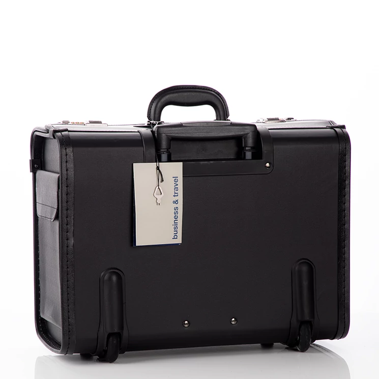 DN-2879 gurulós műbőr pilótatáska