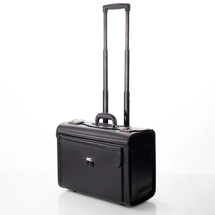 DN-2879 gurulós műbőr pilótatáska