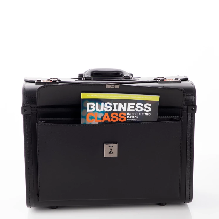 DN-2879 gurulós műbőr pilótatáska