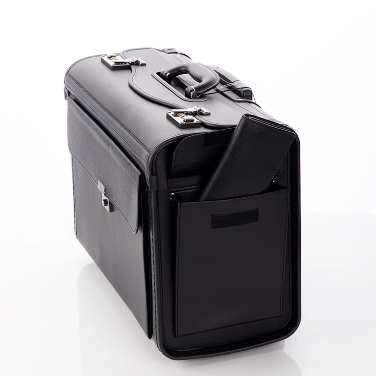 DN-2879 gurulós műbőr pilótatáska