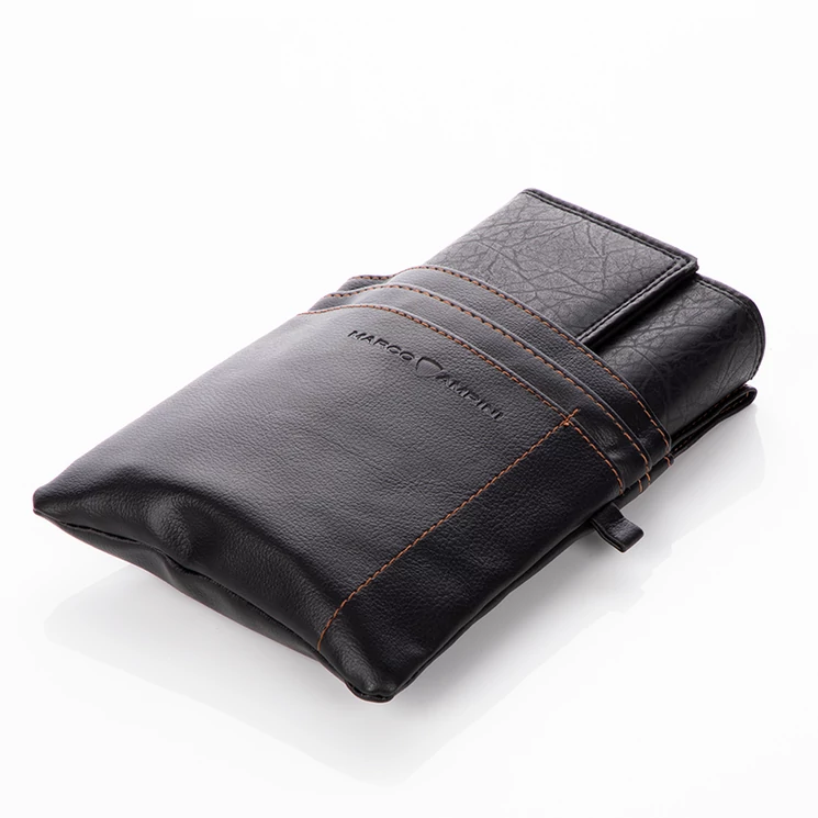 Pénztárca tartó sötétbarna színben 63303 Brown