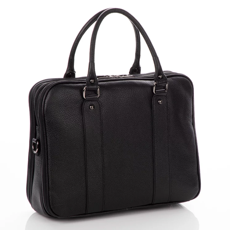 Laptoptartós Valódi bőr üzleti táska NT 8890 Beige