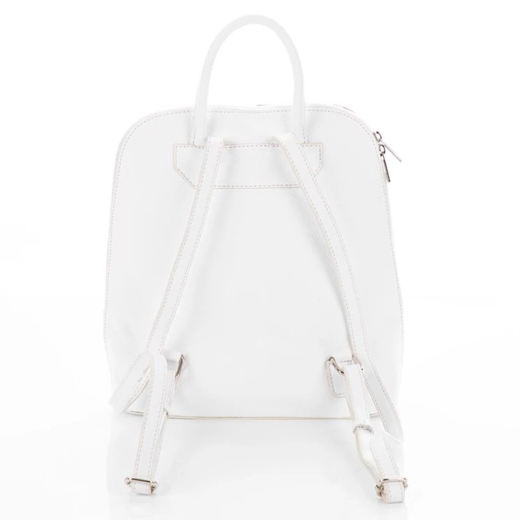 Valódi bőr női hátizsák tablet tartóval NT 2314 Lightbrown