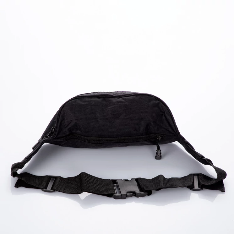 Nagyméretű övtáska szürke színben