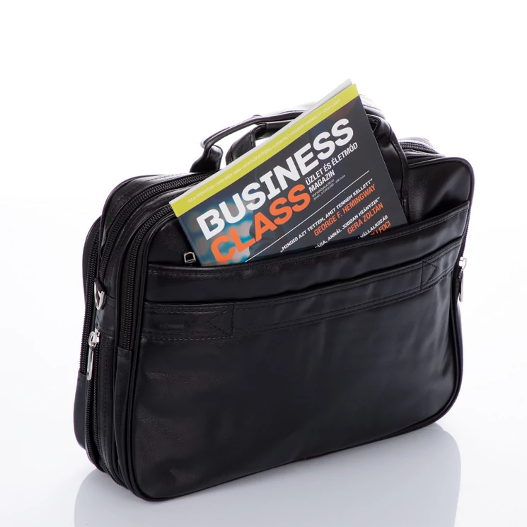 3 részes üzleti táska fekete színben