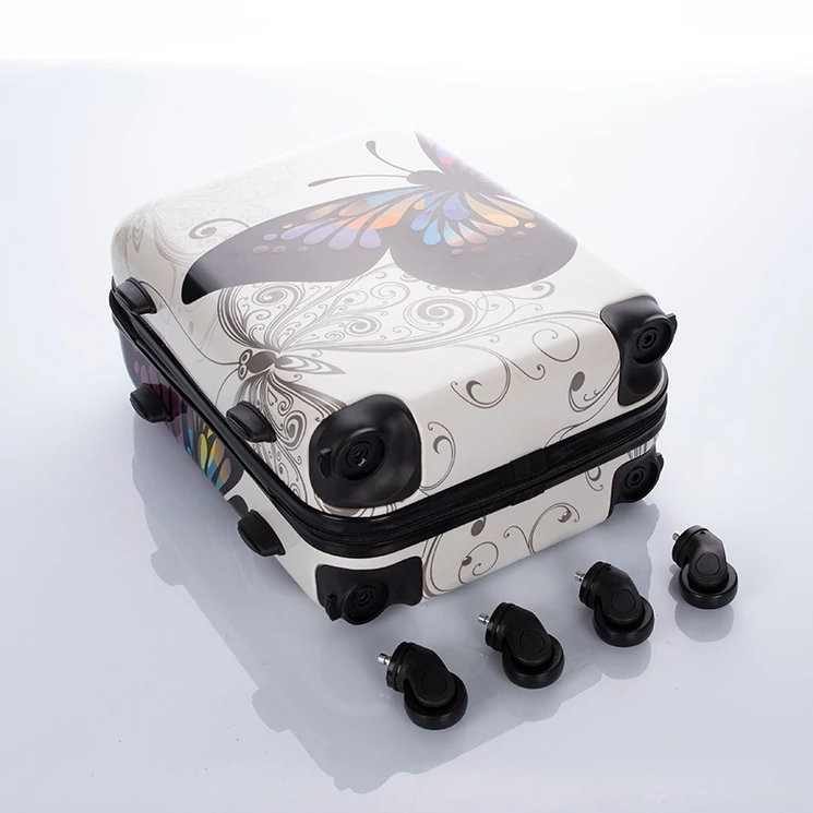 Pillangós bőrönd kabin méret levehető kerékkel