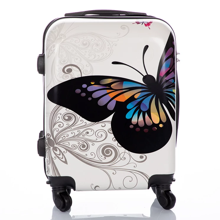 Pillangós bőrönd kabin méret levehető kerékkel