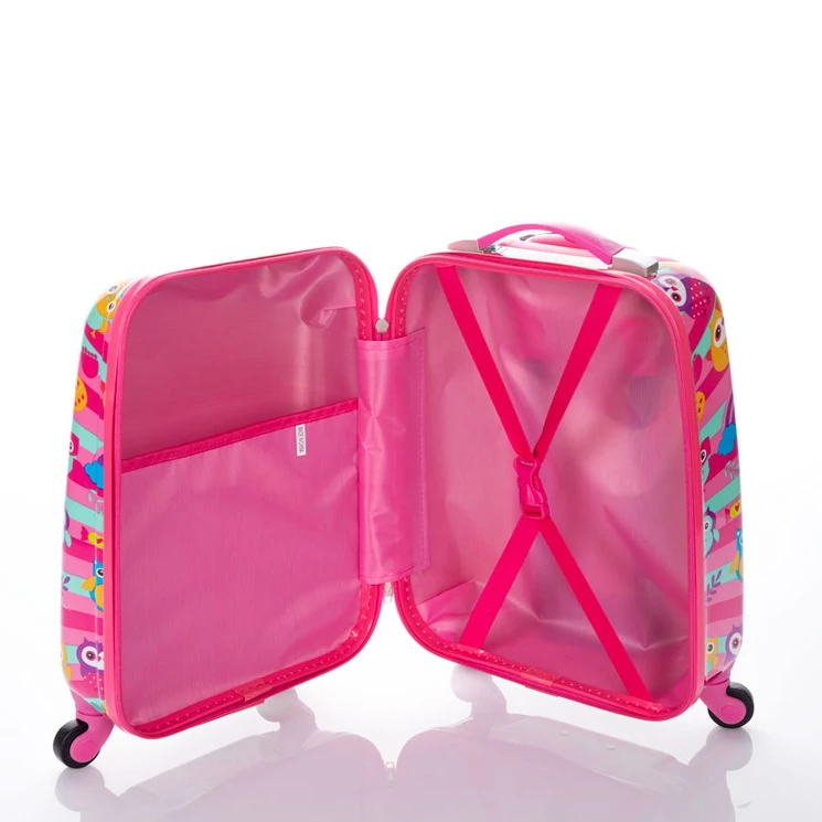 Gyermek bőrönd BAGOLY mintával