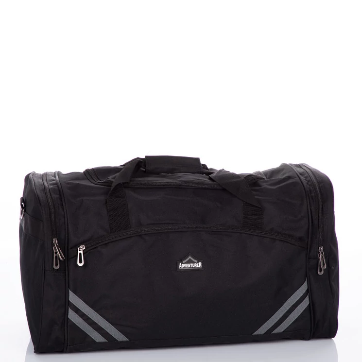 AdventureR közepes méretű Sport és Utazótáska AT560 Black Grey