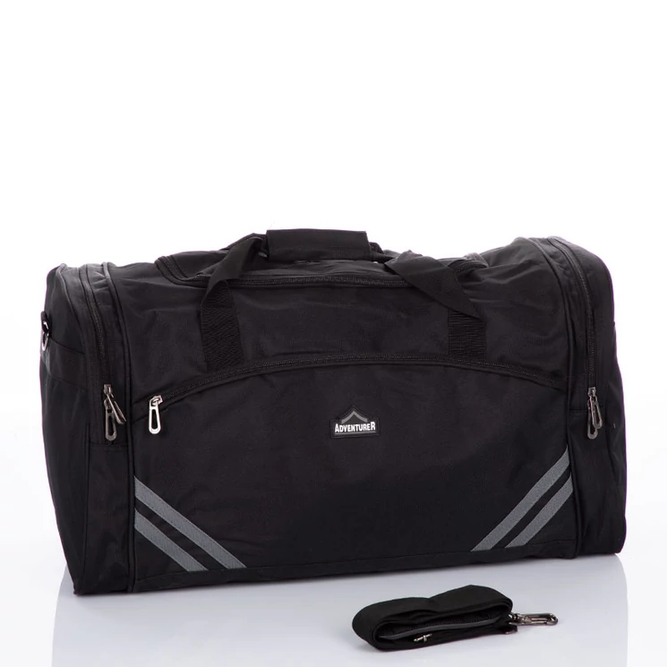 AdventureR közepes méretű Sport és Utazótáska AT560 Black Grey