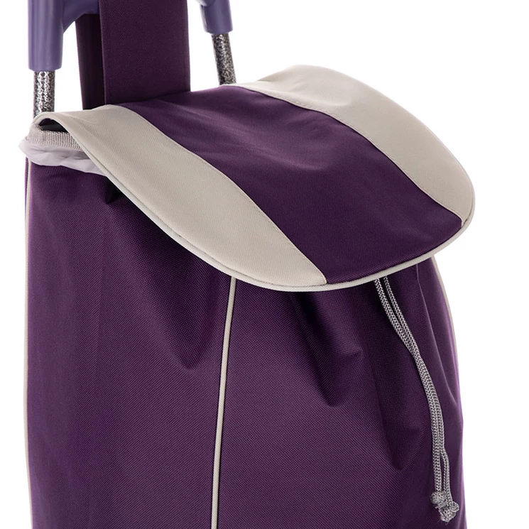 Euroline gurulós lépcsőjáró bevásárlókocsi Lila színben